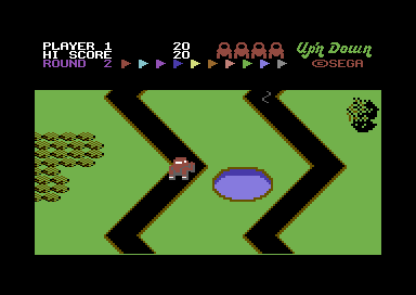 Up'N Down screenshot 3 for Commodore 64
